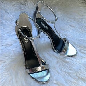 Silver heels